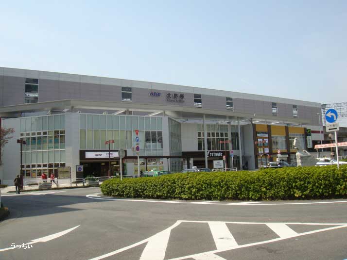 京王線 北野駅は、1月にリニューアルしました。
