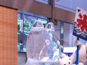 そごう百貨店 氷の彫刻